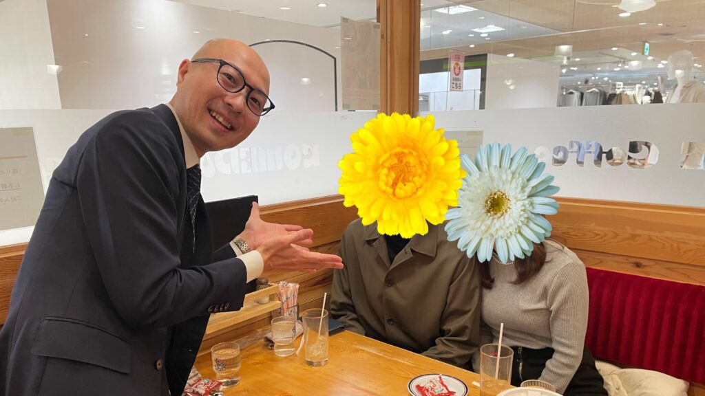 ご挨拶にお越しいただきました