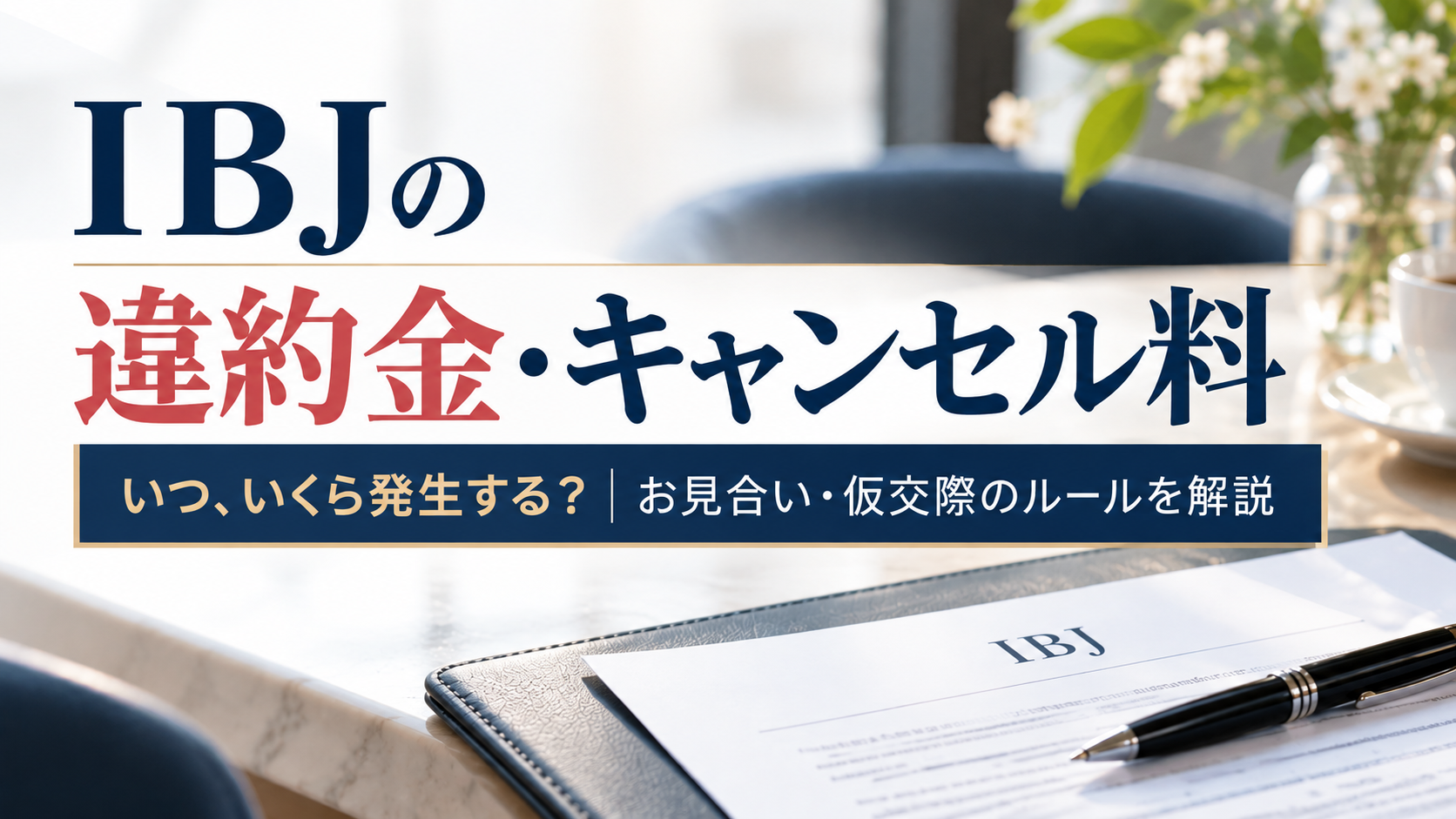 IBJキャンセル料